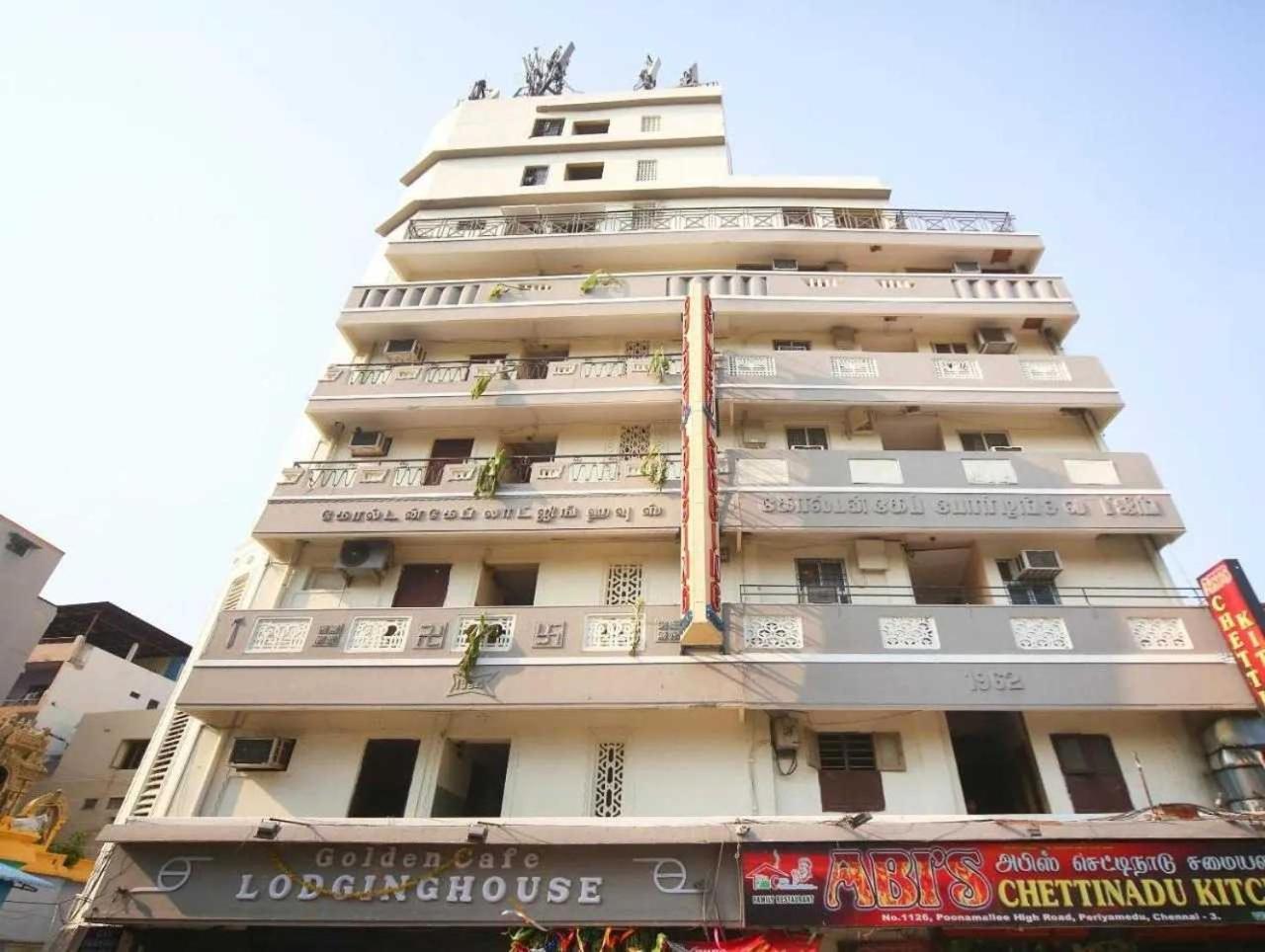 OYO Flagship 79152 Golden Cafe Hotel Chennai Eksteriør billede